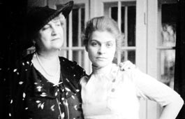 Alma Mahler und Anna Mahler