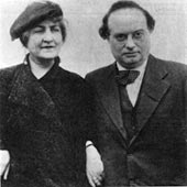 Alma Mahler und Franz Werfel