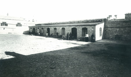 Women's Hostel utility yard