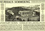 Annonce Kurhaus Semmering